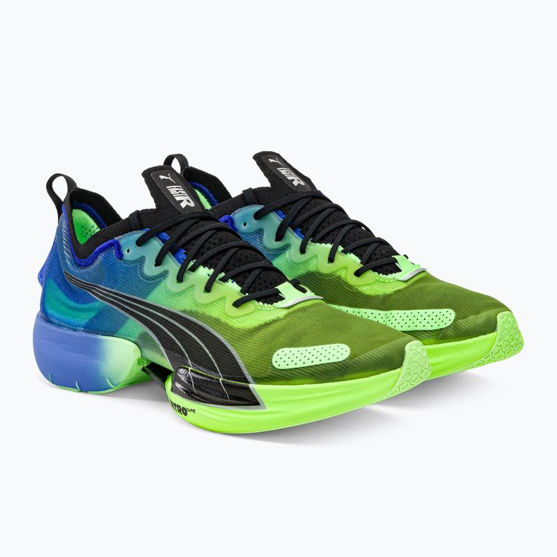 Мъжки маратонки PUMA Fast-R NITRO Elite Carbon royal sapphire/fizzy lime 4