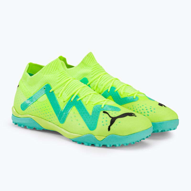 Мъжки футболни обувки PUMA Future Match TT fast yellow/puma black/electric peppermint 4