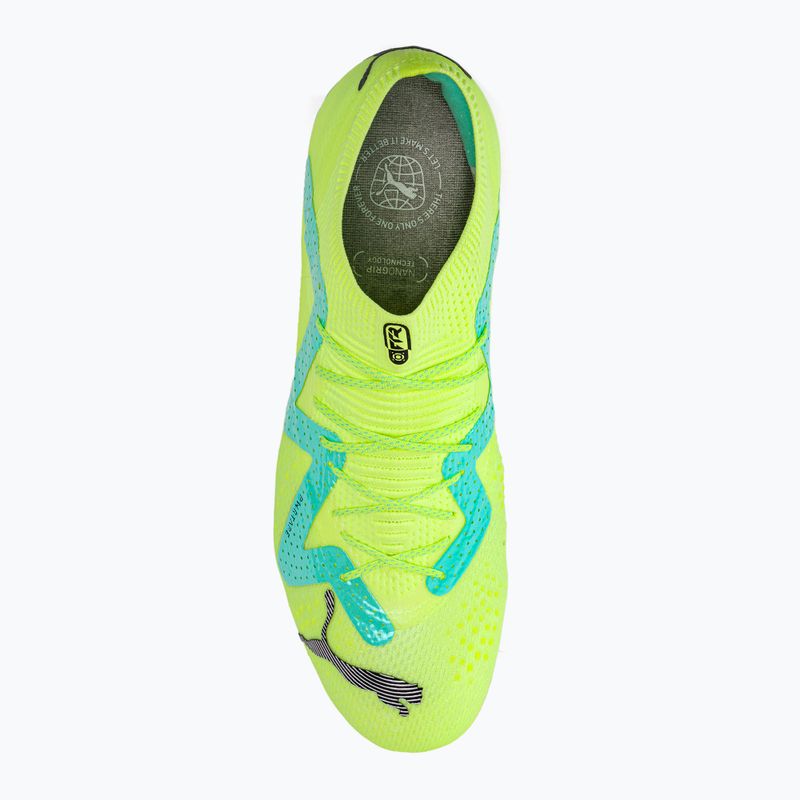 Мъжки футболни обувки PUMA Future Ultimate Low FG/AG fast yellow/puma black/electric peppermint 6