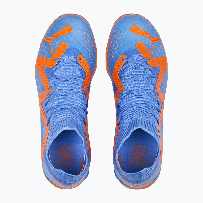 Детски футболни обувки PUMA Future Match IT+Mid JR синьо/оранжево 107198 01 14