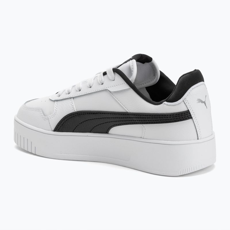 PUMA Carina Street дамски обувки puma white/puma black/puma silver 3