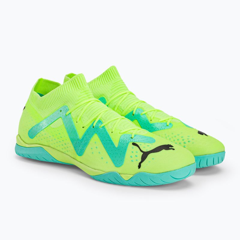 Мъжки футболни обувки PUMA Future Match IT fast yellow/puma black/electric peppermint 4