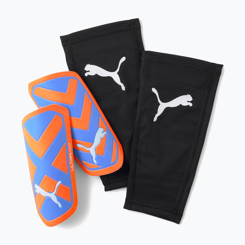 PUMA Ultra Twist ръкавни предпазители за пищялки ultra orange/blue glimmer