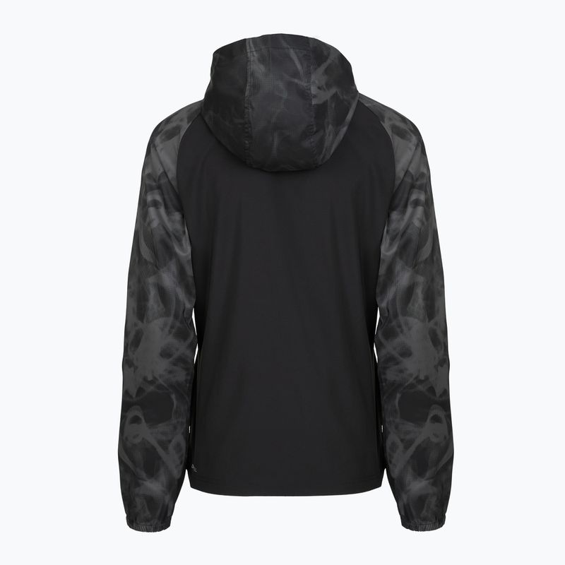 Дамско яке за бягане PUMA Run AOP Favorite Woven black/grey 2