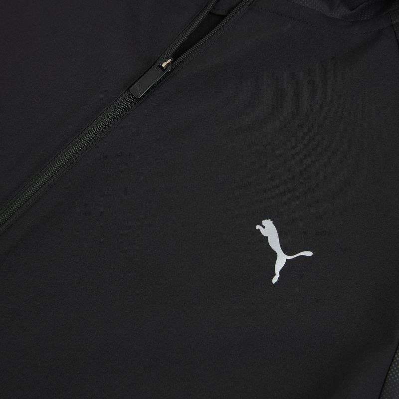 Дамско яке за бягане PUMA Run AOP Favorite Woven black/grey 3