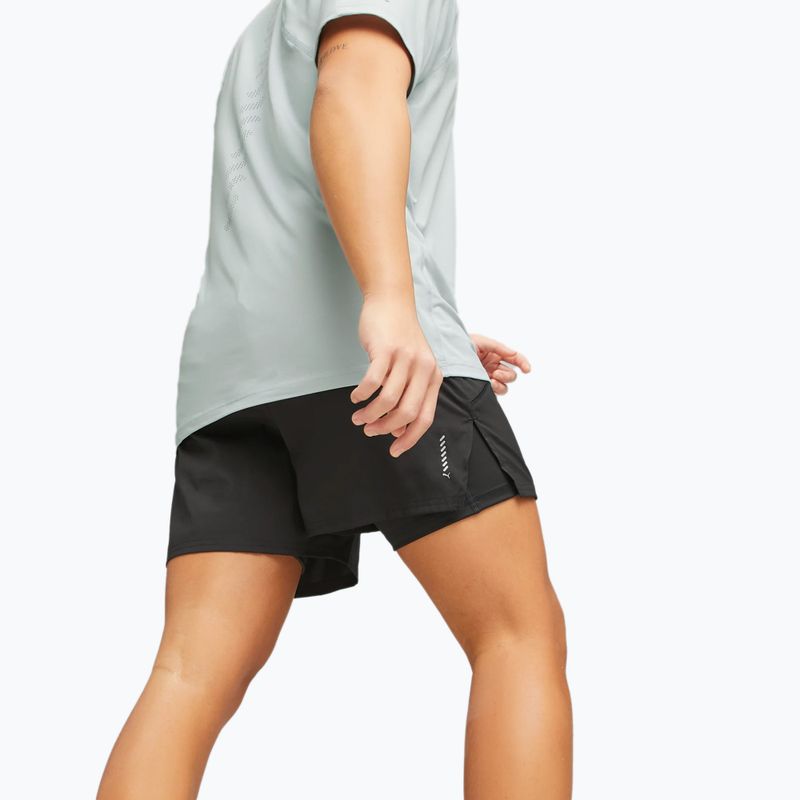 Мъжки къси панталони за бягане PUMA Run 2In1 5", черни 523277 01 4