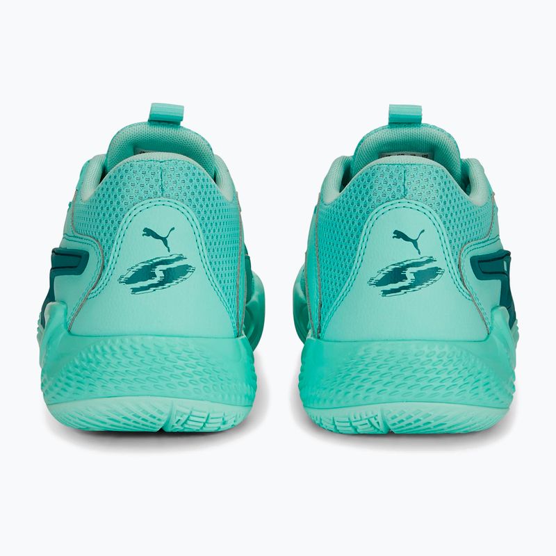 Мъжки баскетболни обувки PUMA Court Rider electric peppermint/green lagoon 12