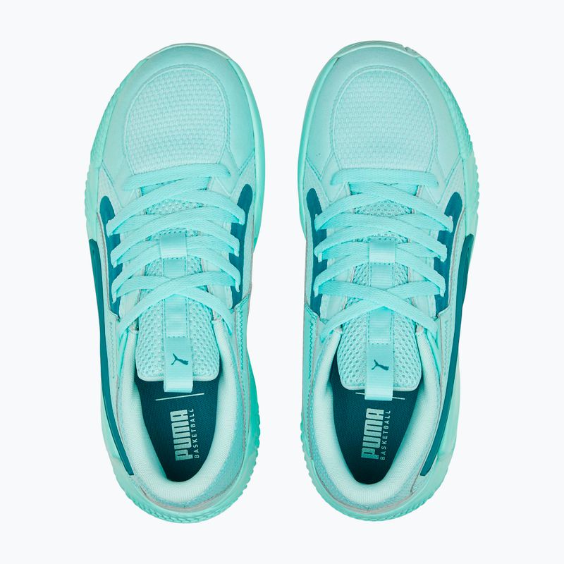 Мъжки баскетболни обувки PUMA Court Rider electric peppermint/green lagoon 14