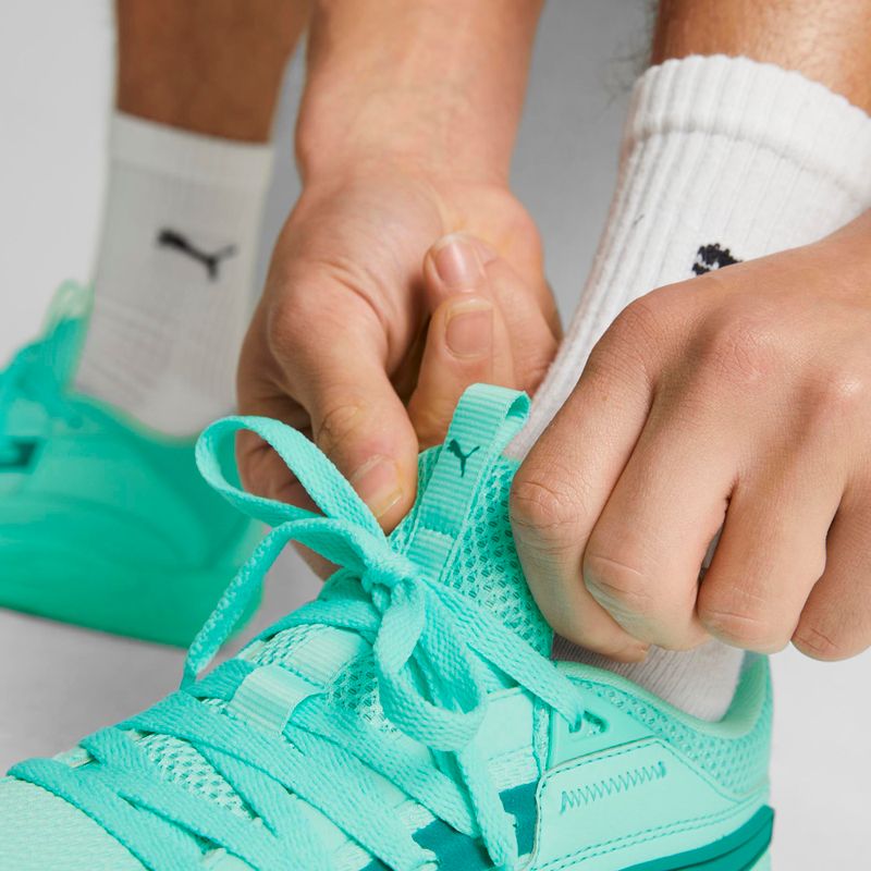 Мъжки баскетболни обувки PUMA Court Rider electric peppermint/green lagoon 17