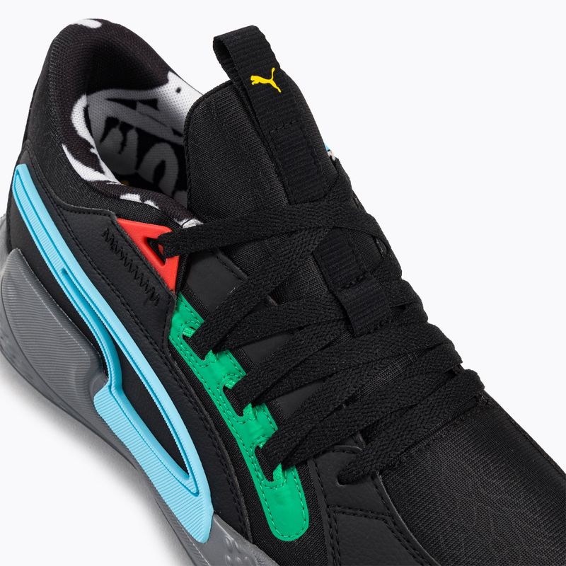 PUMA Court Rider Chaos Block Party мъжки баскетболни обувки черни 378265 01 13
