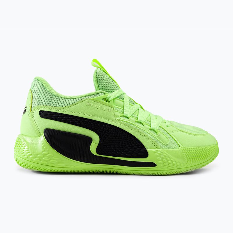 Мъжки баскетболни обувки PUMA Court Rider Chaos green 378269 01 5