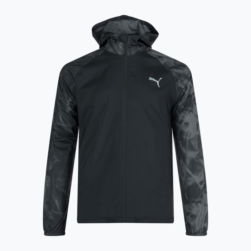 Мъжко яке за бягане PUMA Run Favorite Aop Woven black 523389 01