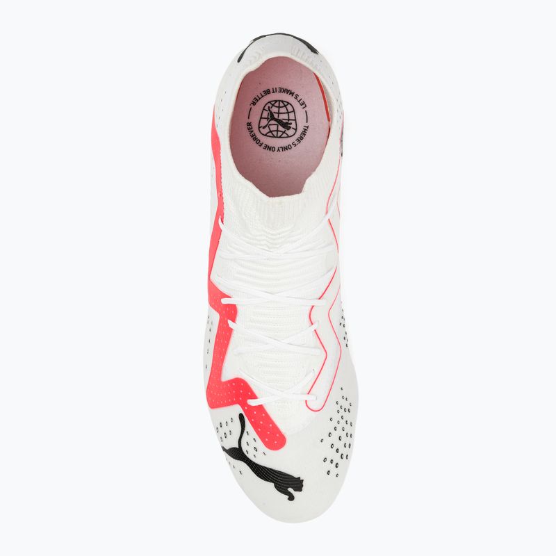 PUMA Future Match MXSG мъжки футболни обувки puma white/puma black/fire orchid 6