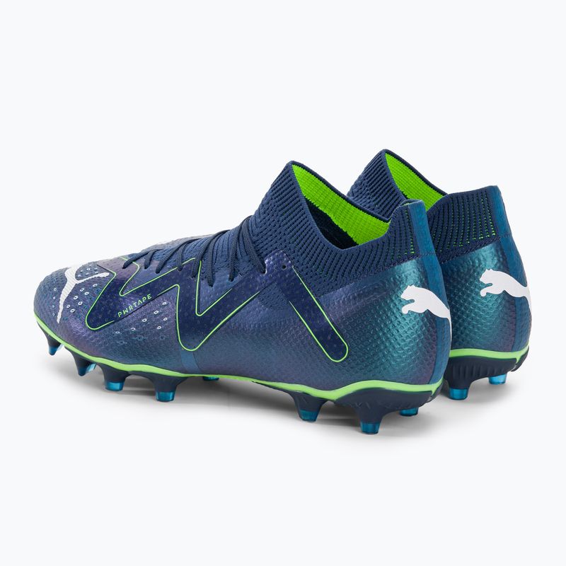 PUMA Future Pro FG/AG мъжки футболни обувки persian blue/puma white/pro green 3