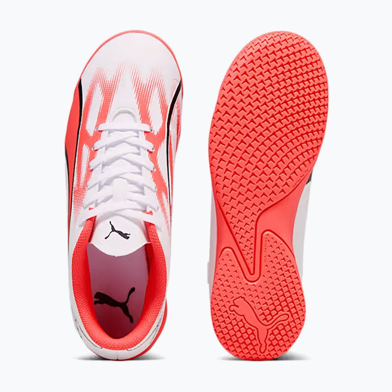 Детски футболни обувки PUMA Ultra Play IT Jr puma white/puma black/fire orchid 14