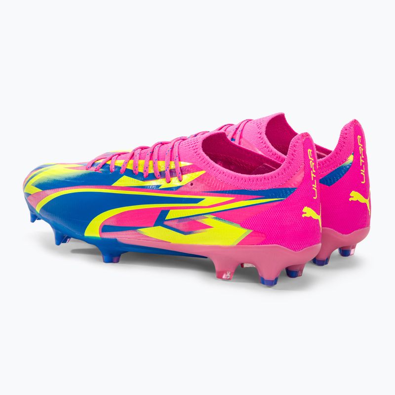 Мъжки футболни обувки PUMA Ultra Ultimate Energy FG/AG luminous pink/ultra blue/yellow alert 3