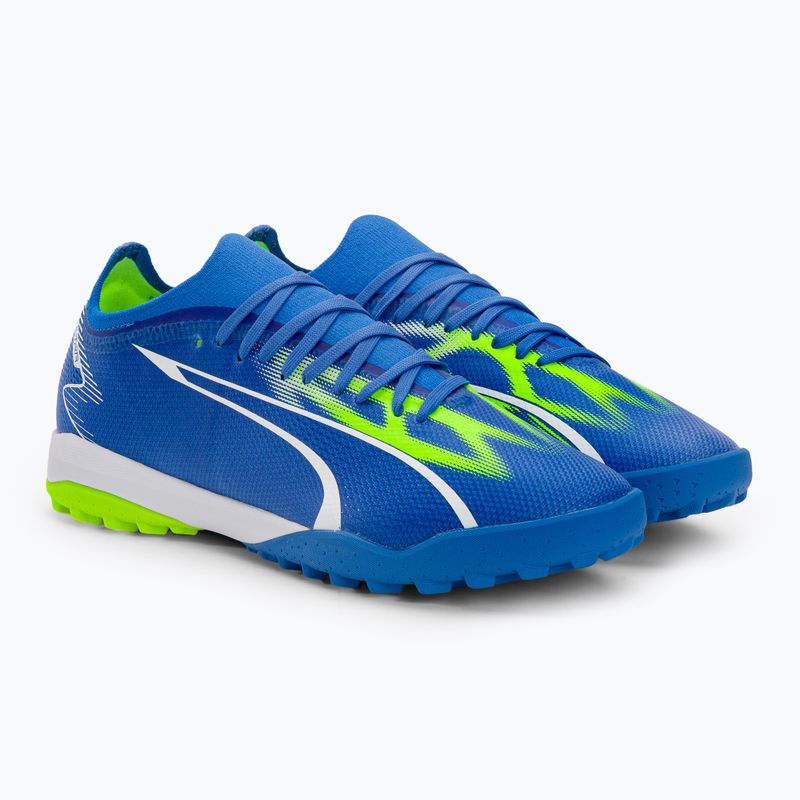 Мъжки футболни обувки PUMA Ultra Match TT ultra blue/puma white/pro green 4