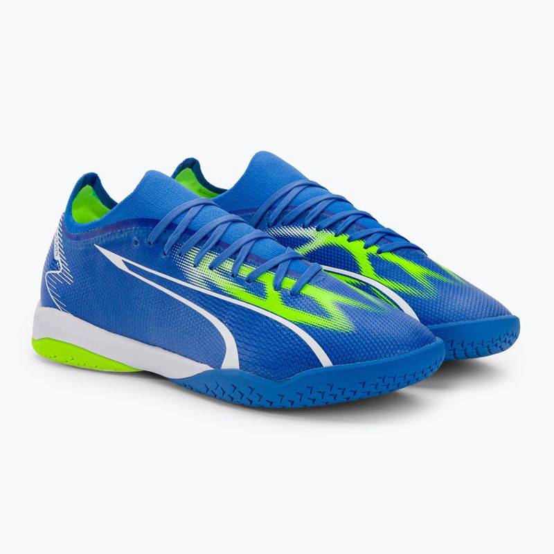 Мъжки футболни обувки PUMA Ultra Match IT ultra blue/puma white/pro green 4