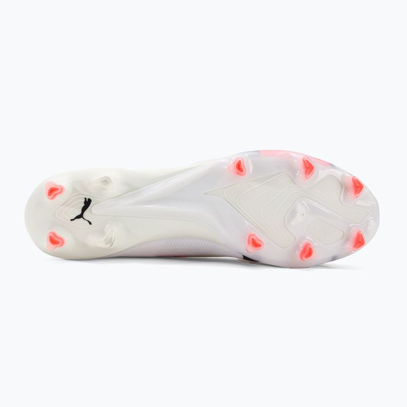 PUMA Ultra Ultimate FG/AG мъжки футболни обувки puma white/pum black/fire orchid 5