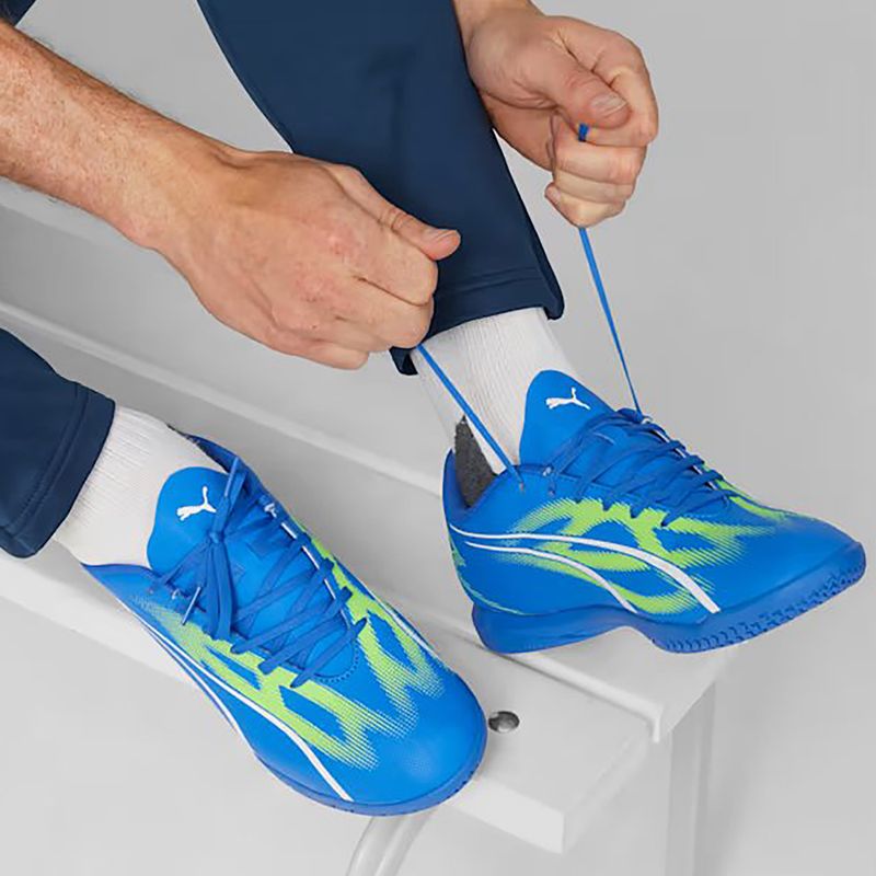 Мъжки футболни обувки PUMA Ultra Play It ultra blue/puma white/pro green 13