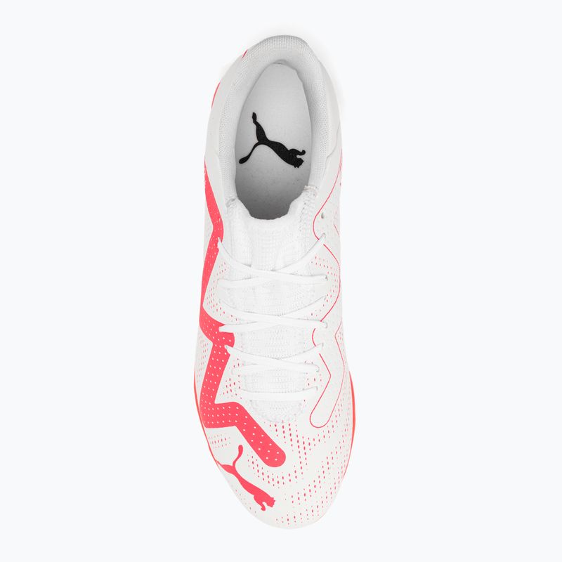 PUMA Future Play IT мъжки футболни обувки puma white/fire orchid 8
