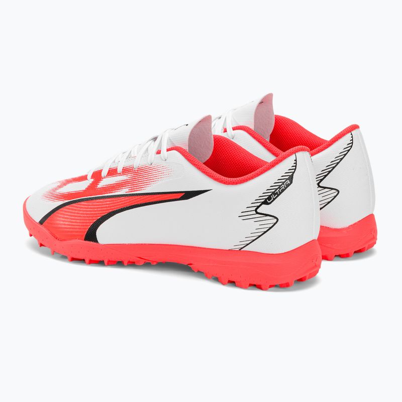 Мъжки футболни обувки PUMA Ultra Play FG/AG puma white/puma black/fire orchid 5