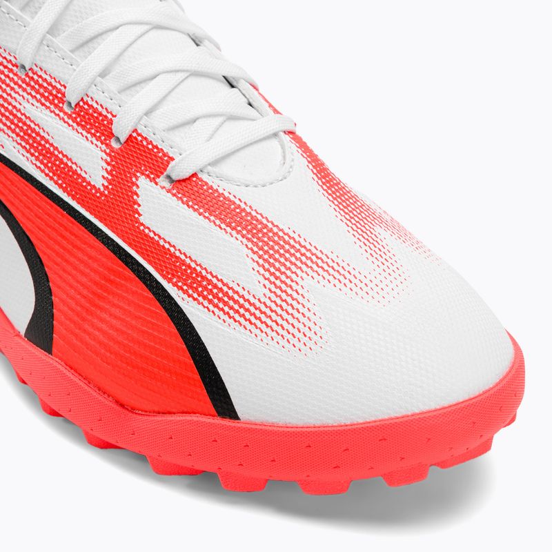 Мъжки футболни обувки PUMA Ultra Play FG/AG puma white/puma black/fire orchid 9