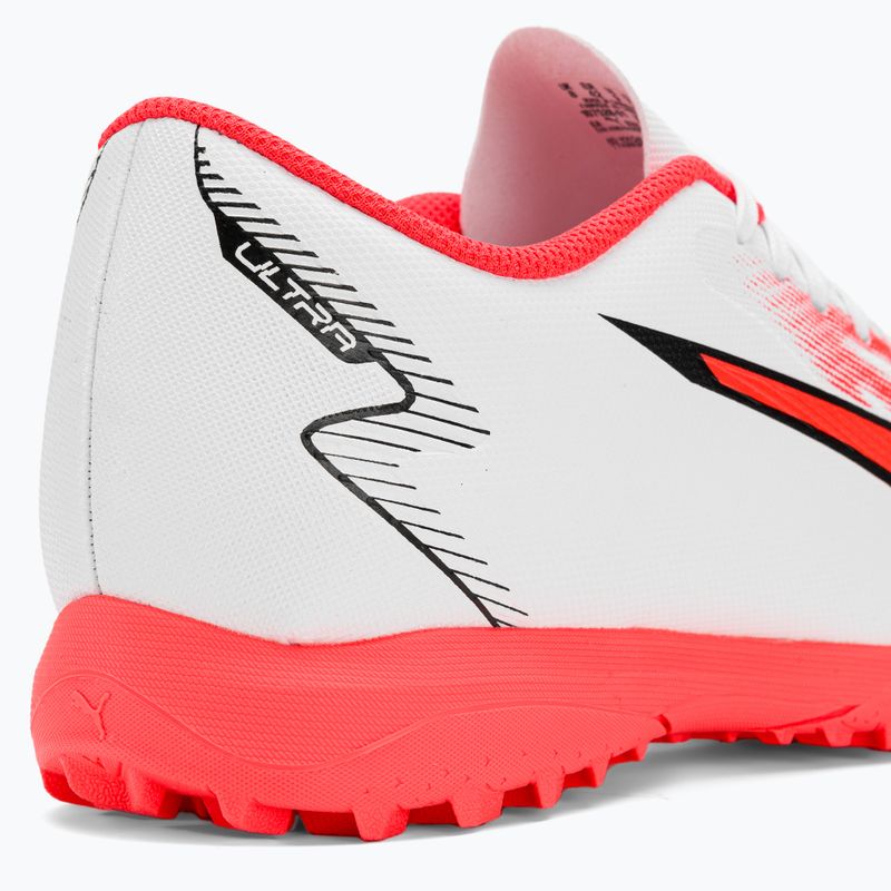 Мъжки футболни обувки PUMA Ultra Play FG/AG puma white/puma black/fire orchid 11