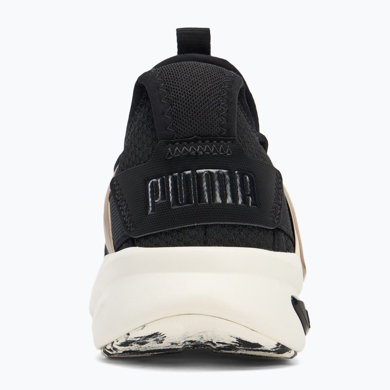 Дамски обувки за бягане PUMA Softride Enzo Evo Molt Met black/gold/warm white 6