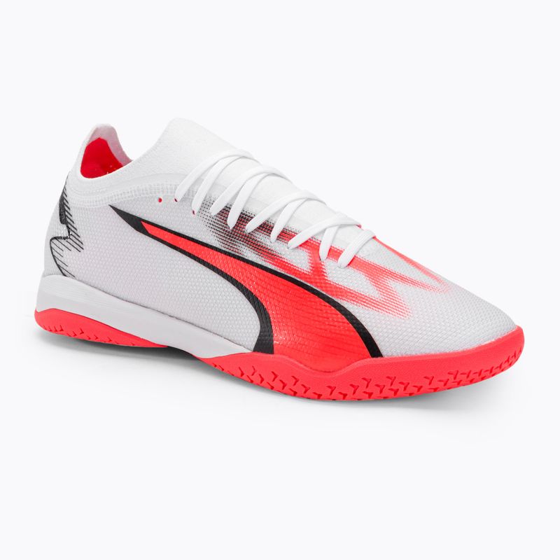 Мъжки футболни обувки PUMA Ultra Match IT puma white/puma black/fire orchid