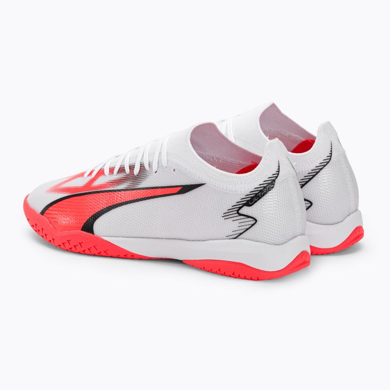 Мъжки футболни обувки PUMA Ultra Match IT puma white/puma black/fire orchid 3