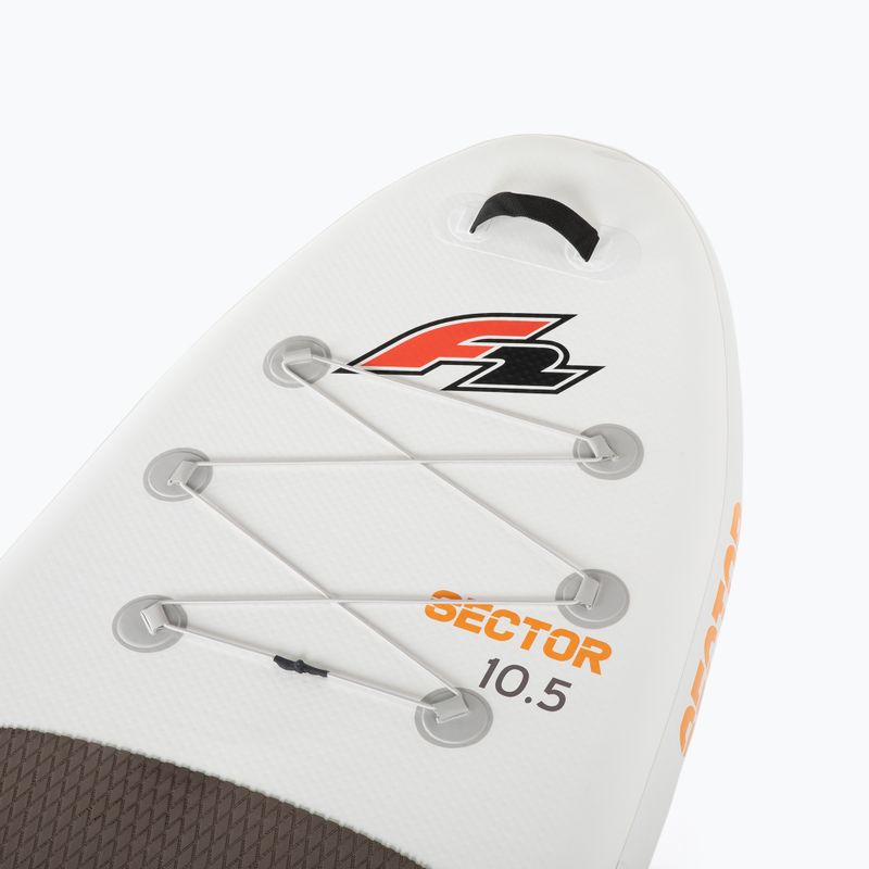 Комплект надуваема SUP дъска F2 Sector Combo 10'5'' червена 6