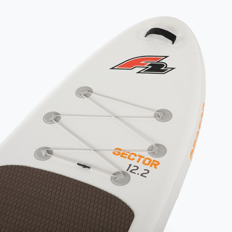 SUP дъска F2 Sector Combo 12'2'' червена 6
