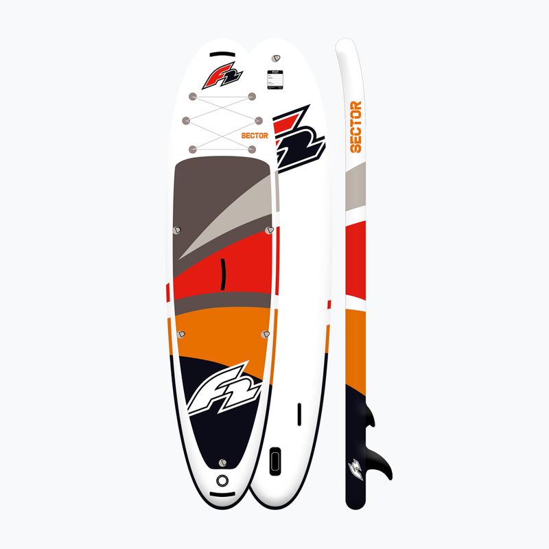 SUP дъска F2 Sector Combo 12'2'' червена 15