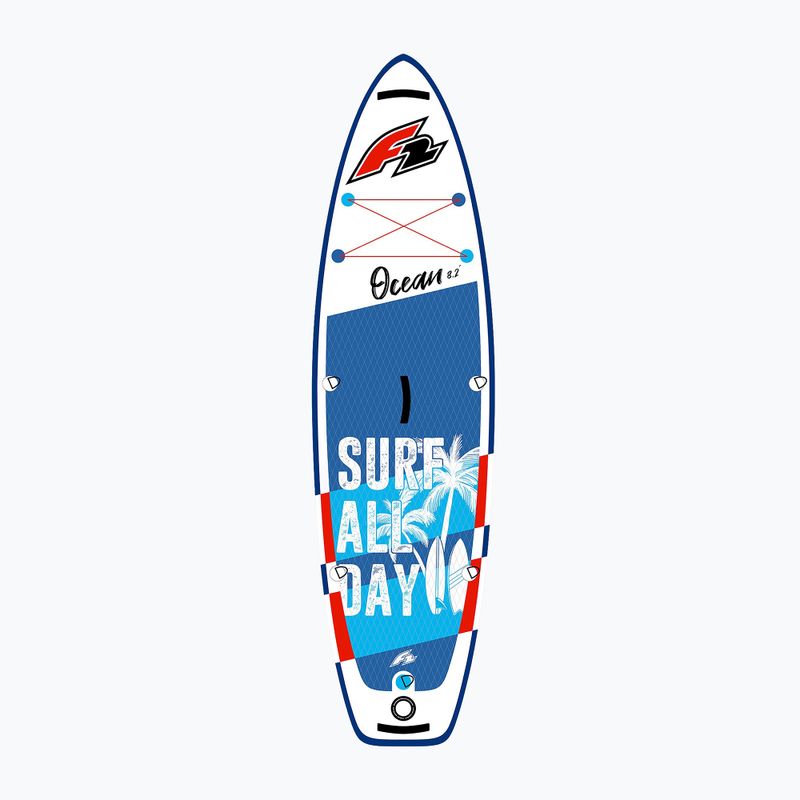 Детска SUP дъска F2 Ocean Boy 8'2" blue 2