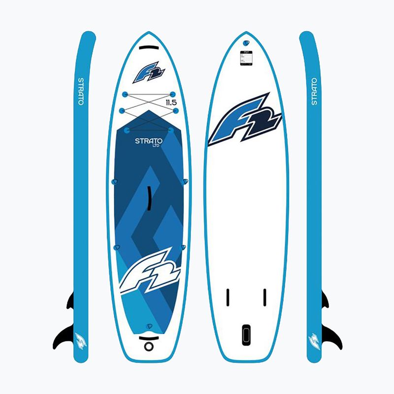 SUP дъска F2 Strato Ltd 11'5“ Combo blue 2