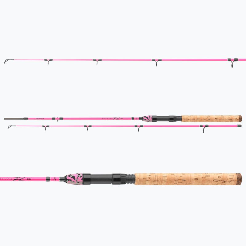 Спинингов прът Daiwa Ninja X Kids розов