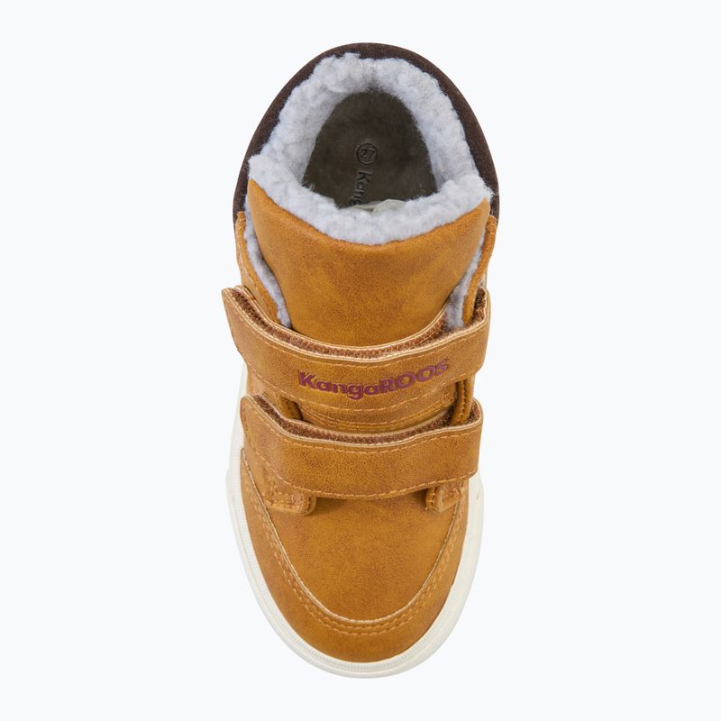 Детски обувки KangaROOS KaVu Primo V tan yellow / rouge 5