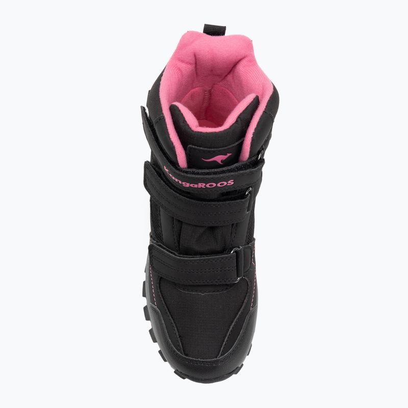 Детски ботуши за сняг KangaROOS K-Robi KTX jet black/daisy pink 7
