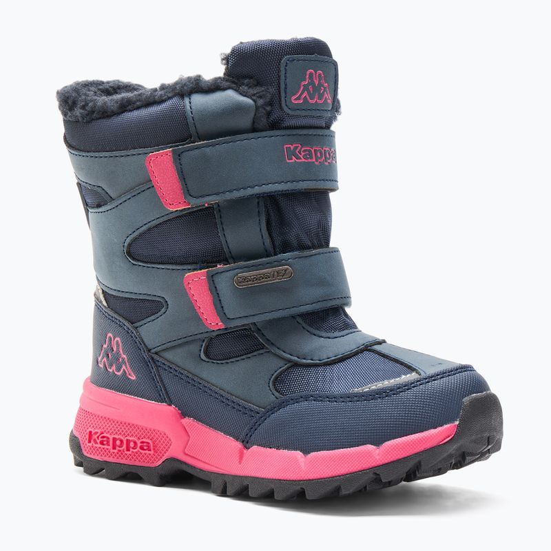 Śniegowce dziecięce Kappa Cekis Tex navy/pink