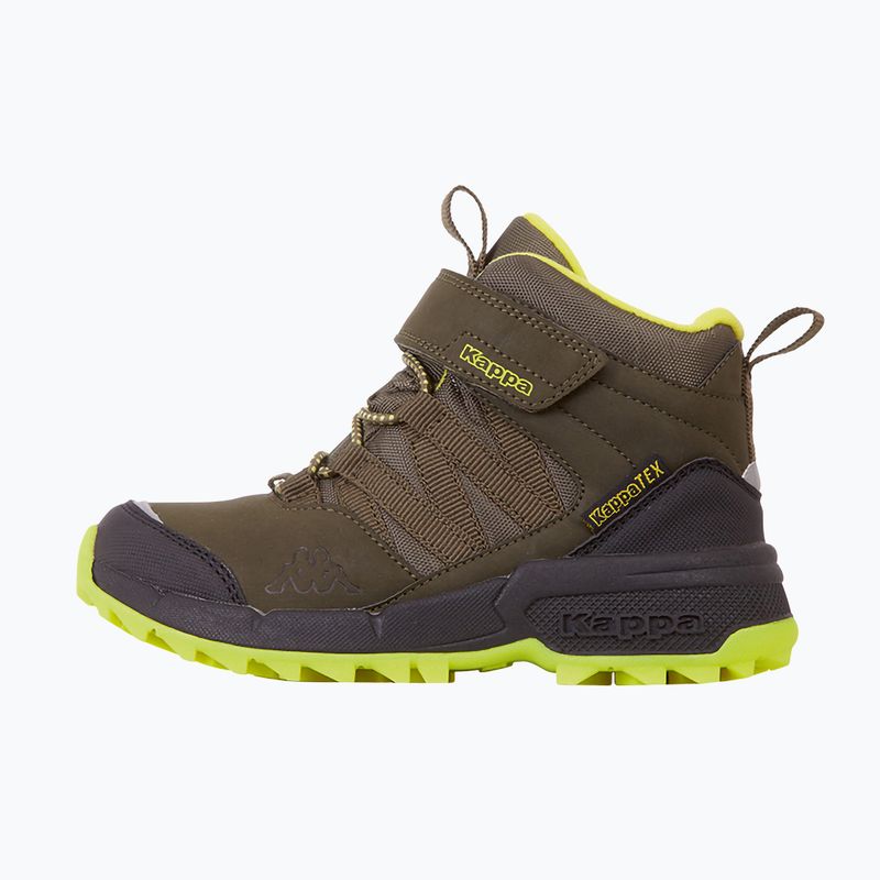 Детски обувки Kappa Thabo Tex army/lime 8