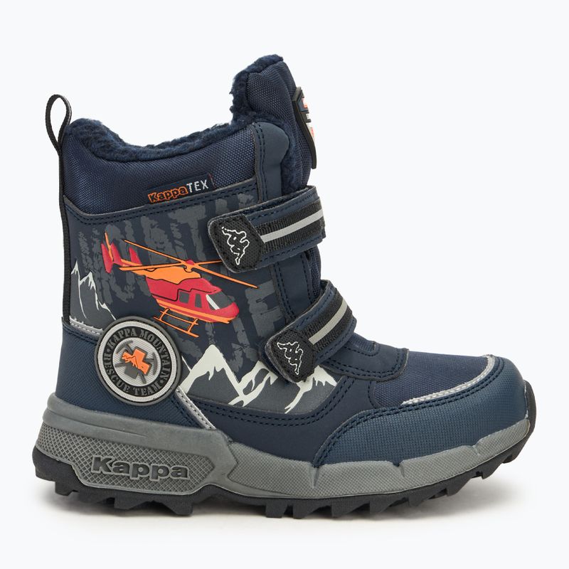 Детски ботуши за сняг Kappa Mountres Tex navy/orange 2