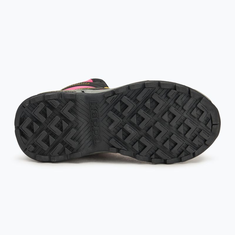 Детски обувки Kappa Boxford Mid Tex pink/yellow 4