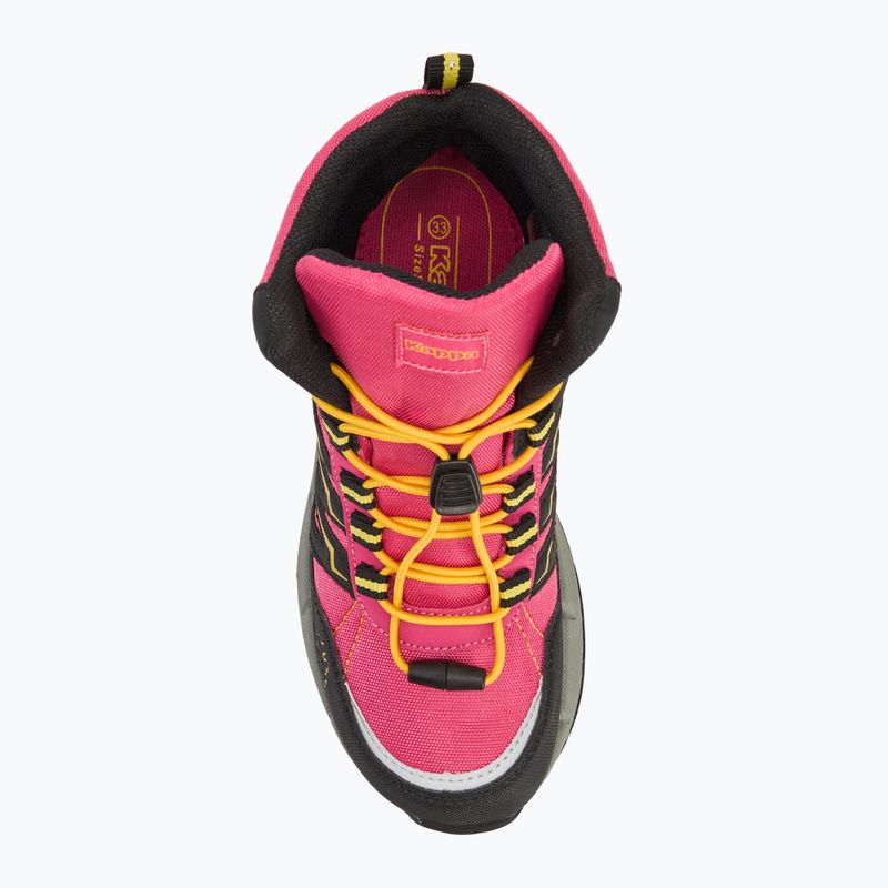 Детски обувки Kappa Boxford Mid Tex pink/yellow 5