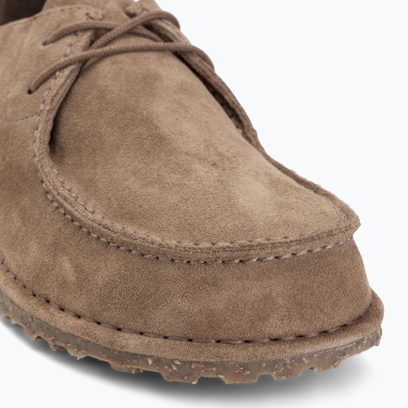 Обувки BIRKENSTOCK Utti Lace Suede Leather Regular grey taupe 7