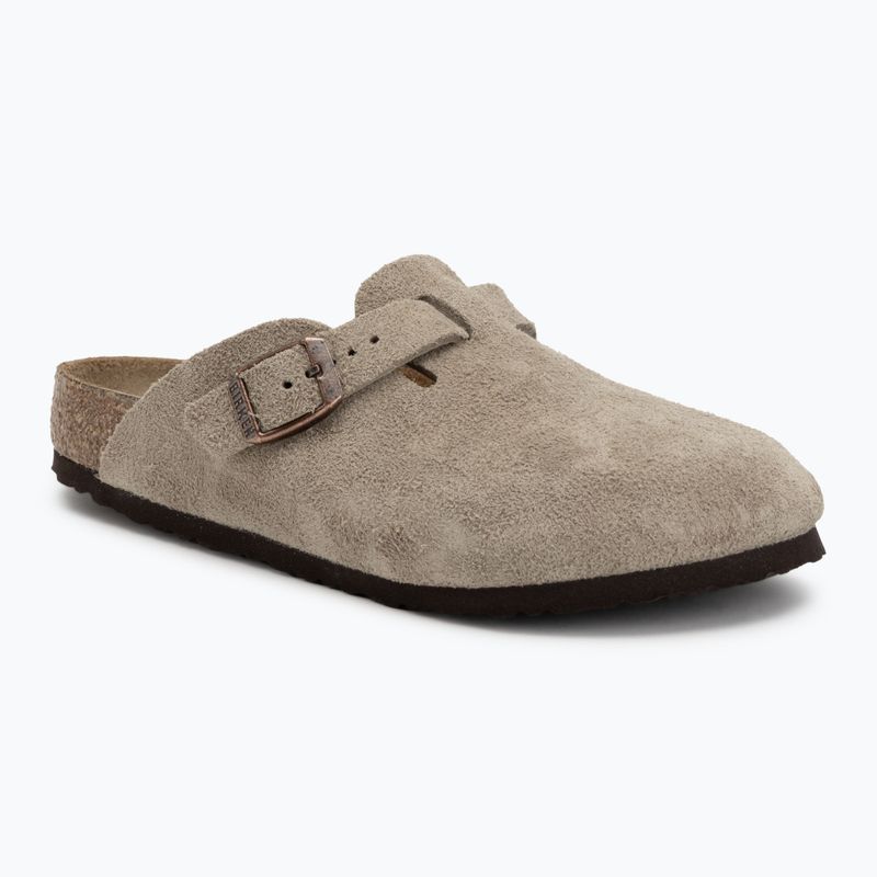 BIRKENSTOCK Boston Kids Narrow тъмнокафяви джапанки