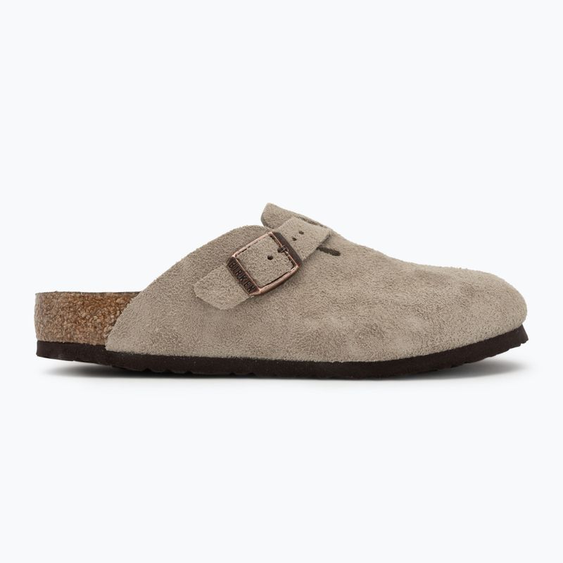 BIRKENSTOCK Boston Kids Narrow тъмнокафяви джапанки 2