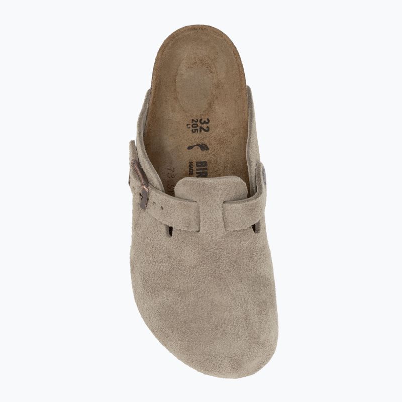 BIRKENSTOCK Boston Kids Narrow тъмнокафяви джапанки 5