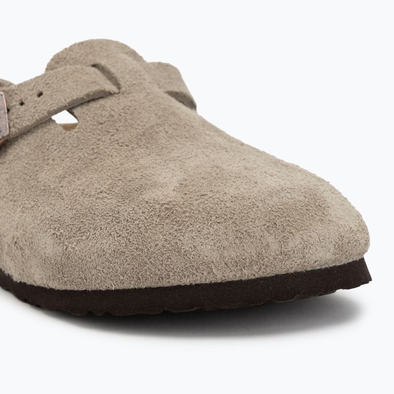 BIRKENSTOCK Boston Kids Narrow тъмнокафяви джапанки 7