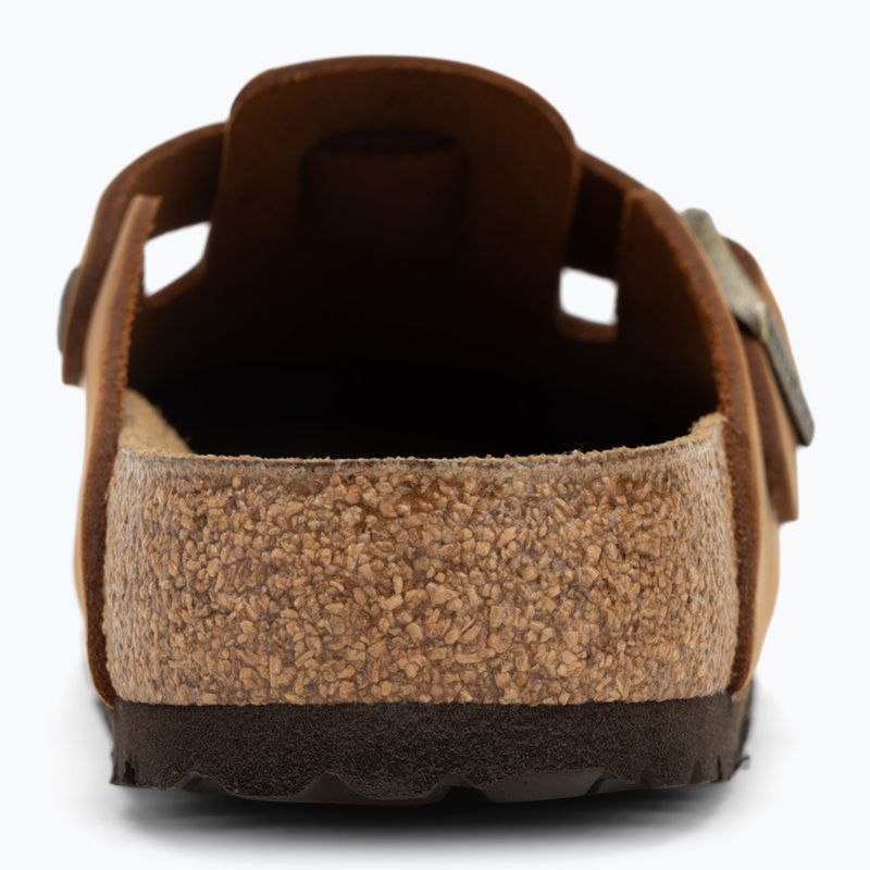 BIRKENSTOCK Boston LEOI Regular джапанки в цвят коняк 6
